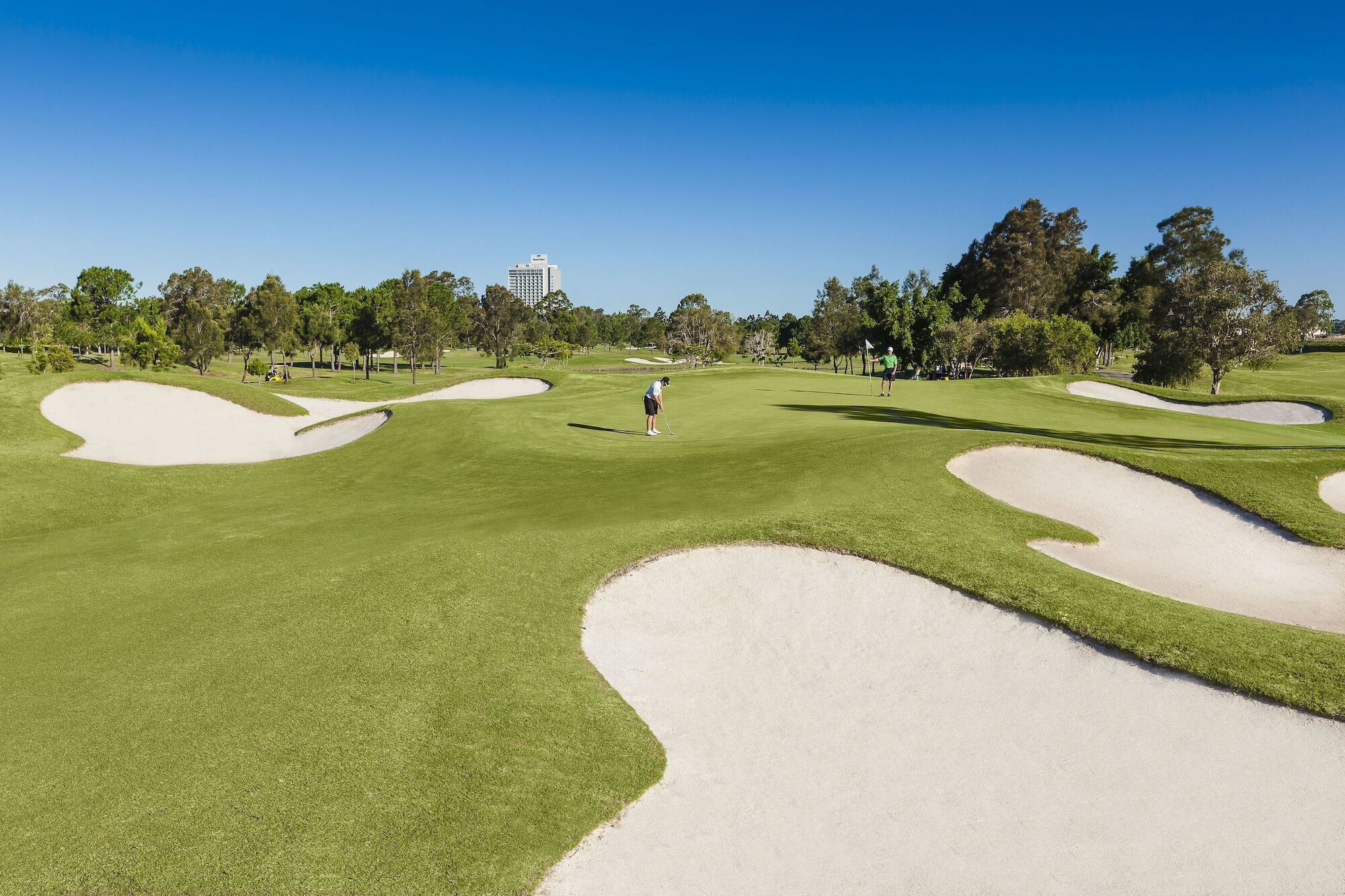 Racv Royal Pines Resort Gold Coast Benowa Exterior foto Golf course at the Royal Pines Resort